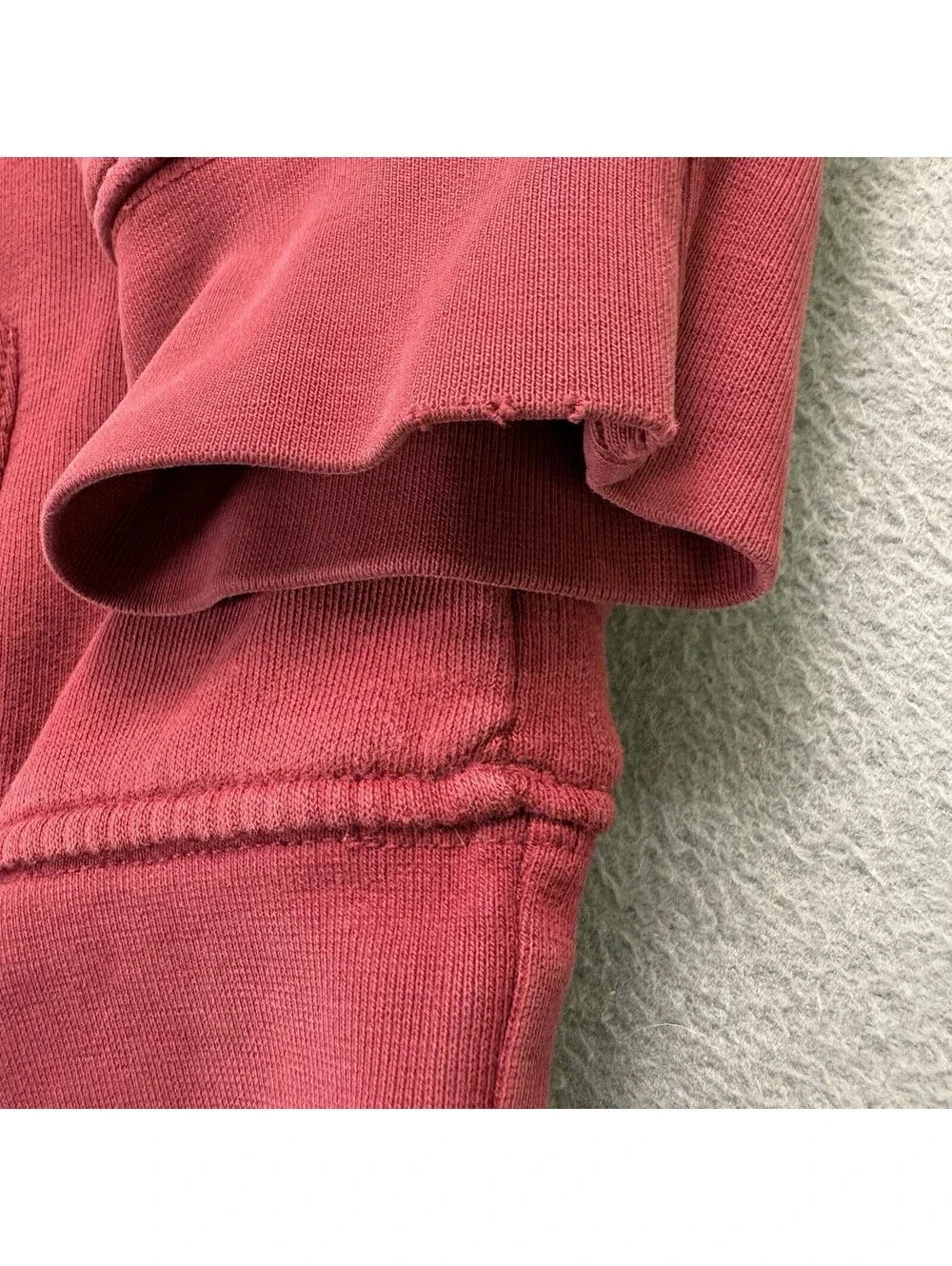 Vintage Y2K Pullover Hoodie Size XL Red